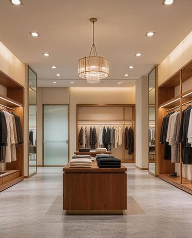 Pénztári fordulat a H&M-nél a Chainway SR160 RFID-olvasóval