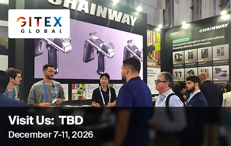 Találkozzunk a Chainway standján a GITEX Global 2026-on, december 7–11. között